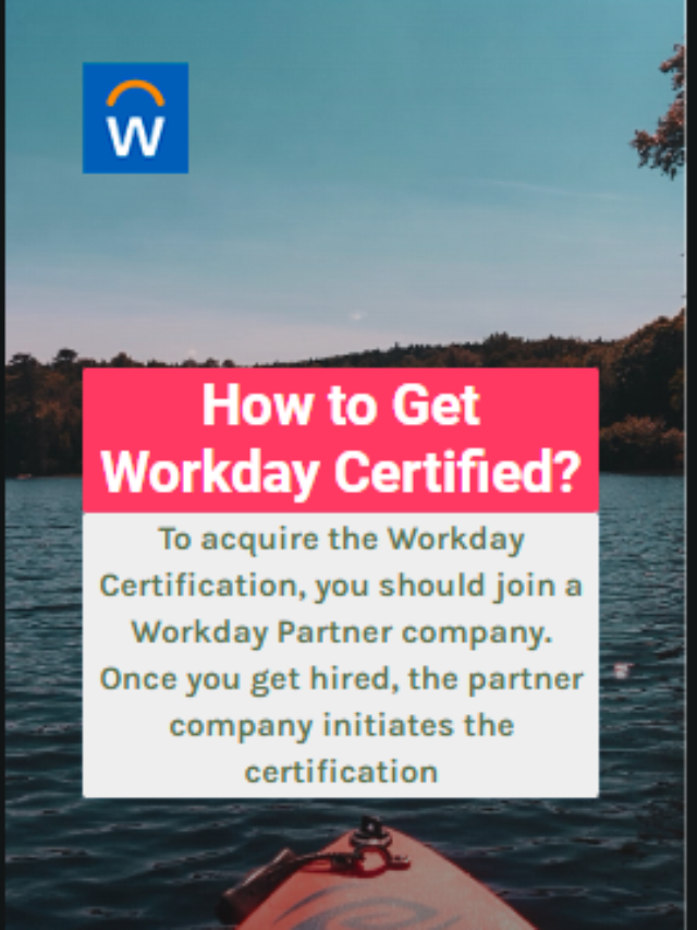 get workday certified